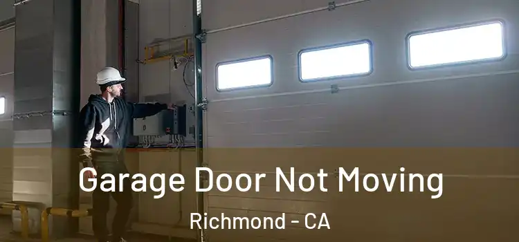  Garage Door Not Moving Richmond - CA